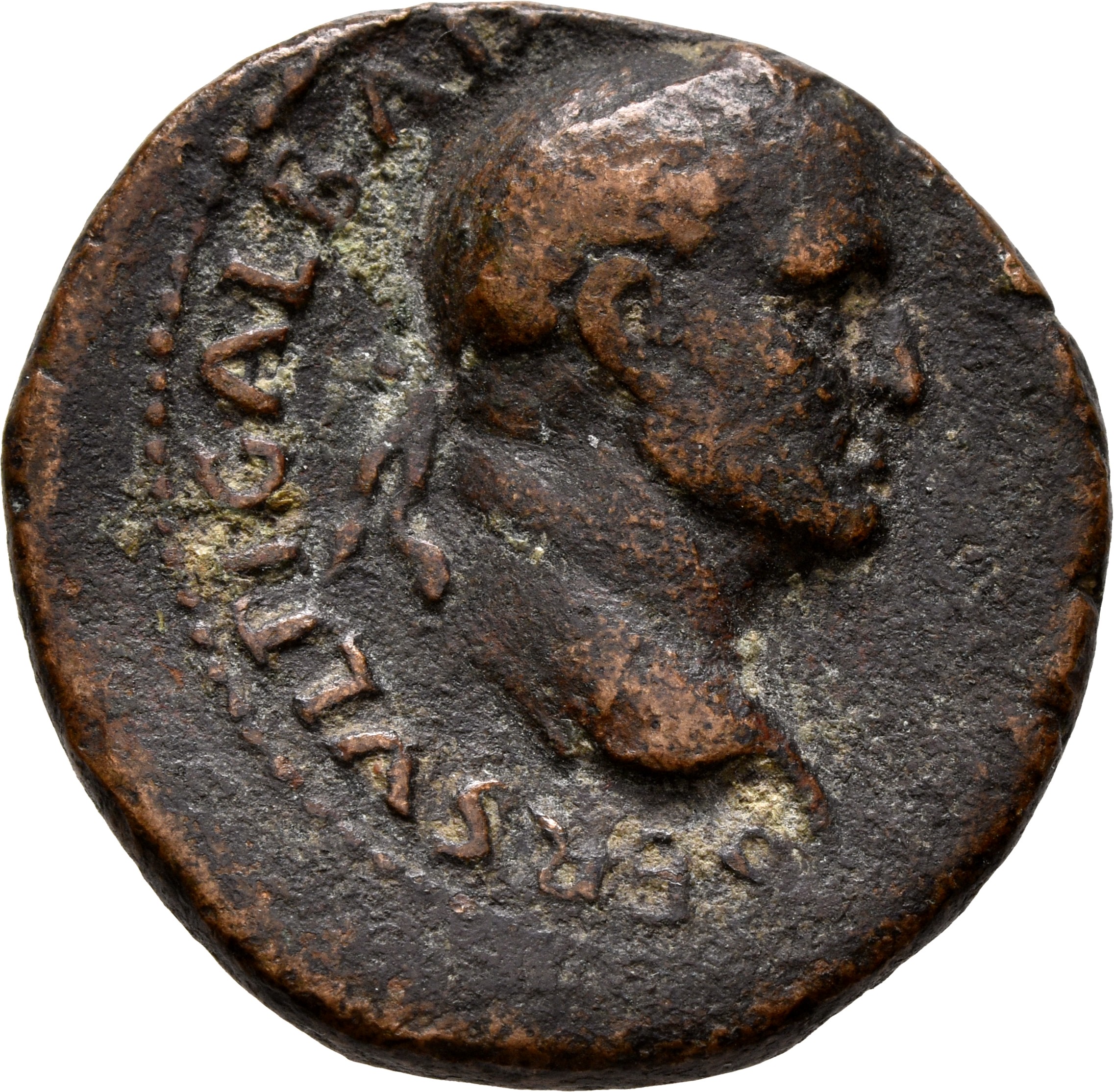 RIC I (second edition) Galba 500 Galba obverse, Head of Galba, laureate, right