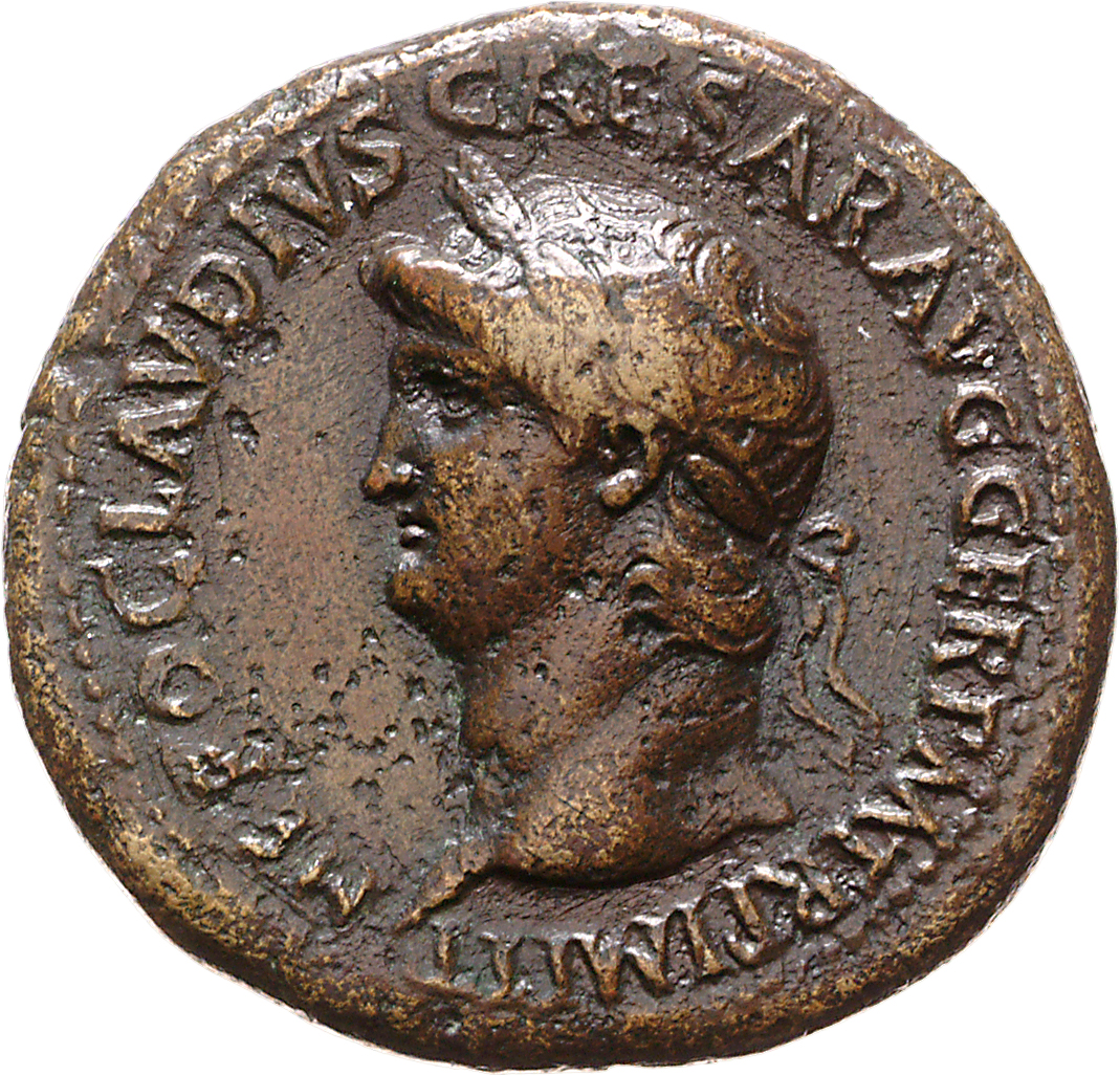 RIC I (second edition) Nero 148 Nero obverse, Head of Nero, laureate, left