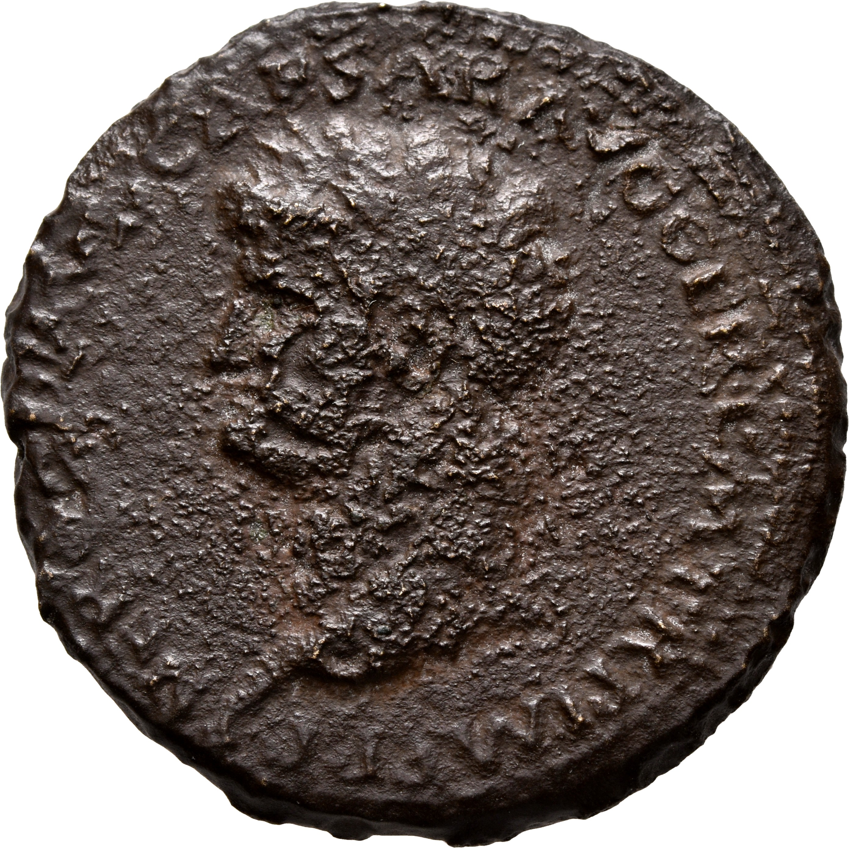 RIC I (second edition) Nero 173 Nero obverse — Head of Nero, laureate, left