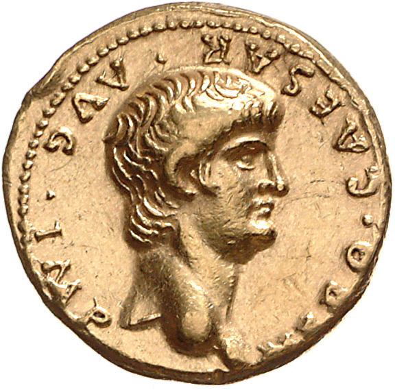 RIC I (second edition) Nero 19 Nero obverse, Head of Nero, bare, right