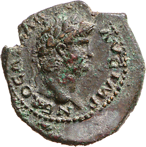 RIC I (second edition) Nero 227 Nero obverse, Head of Nero, laureate, right