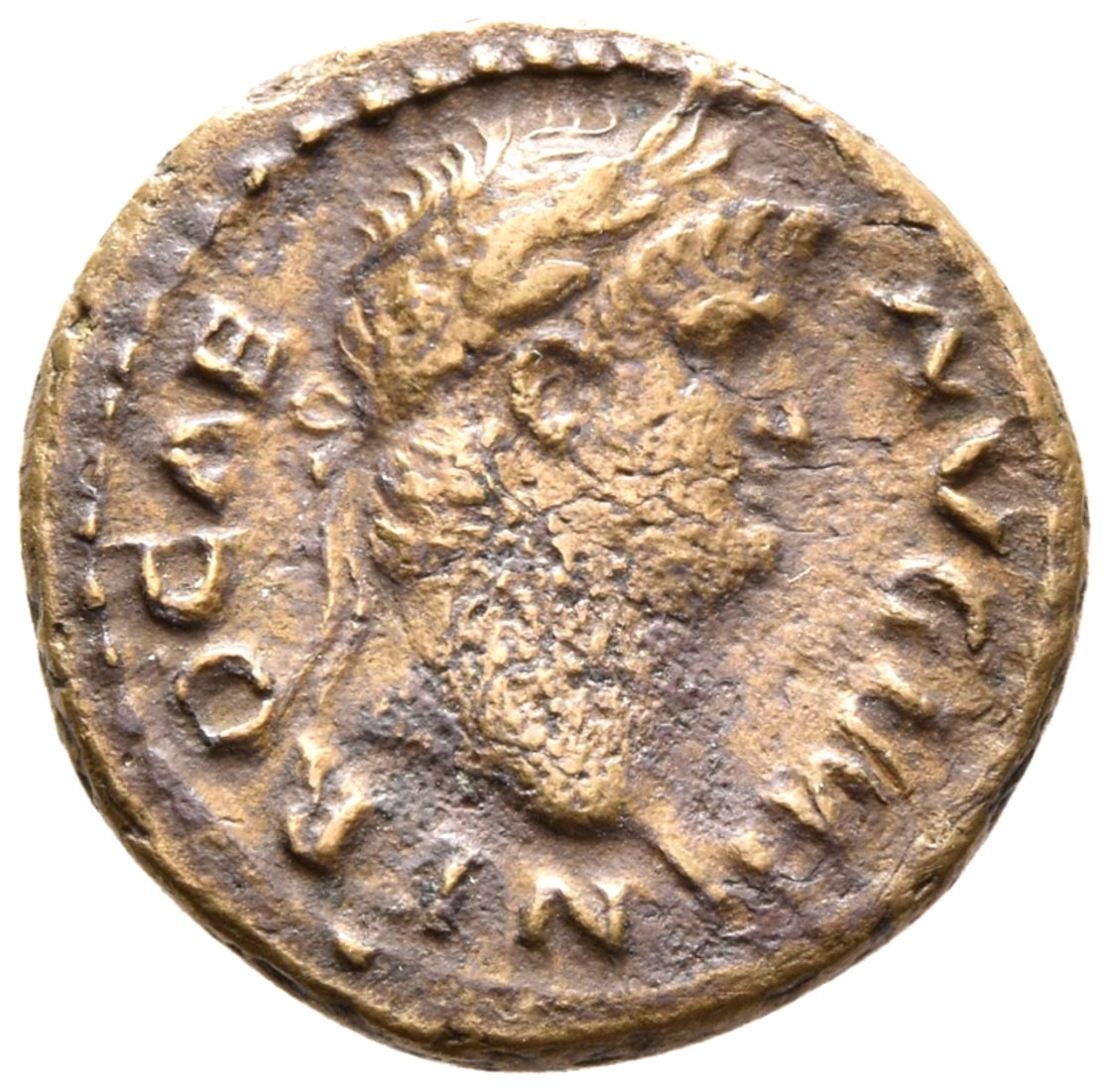 RIC I (second edition) Nero 232 Nero obverse — Head of Nero, laureate, right