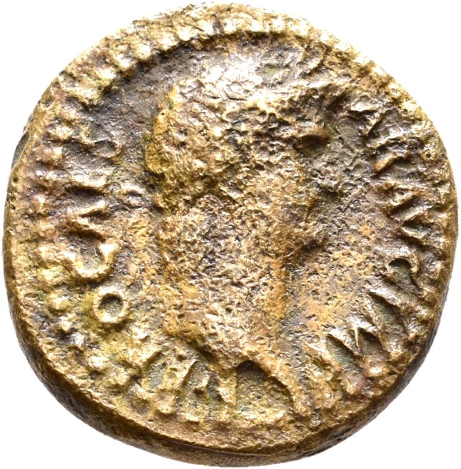 RIC I (second edition) Nero 234 Nero obverse, Head of Nero, laureate, right