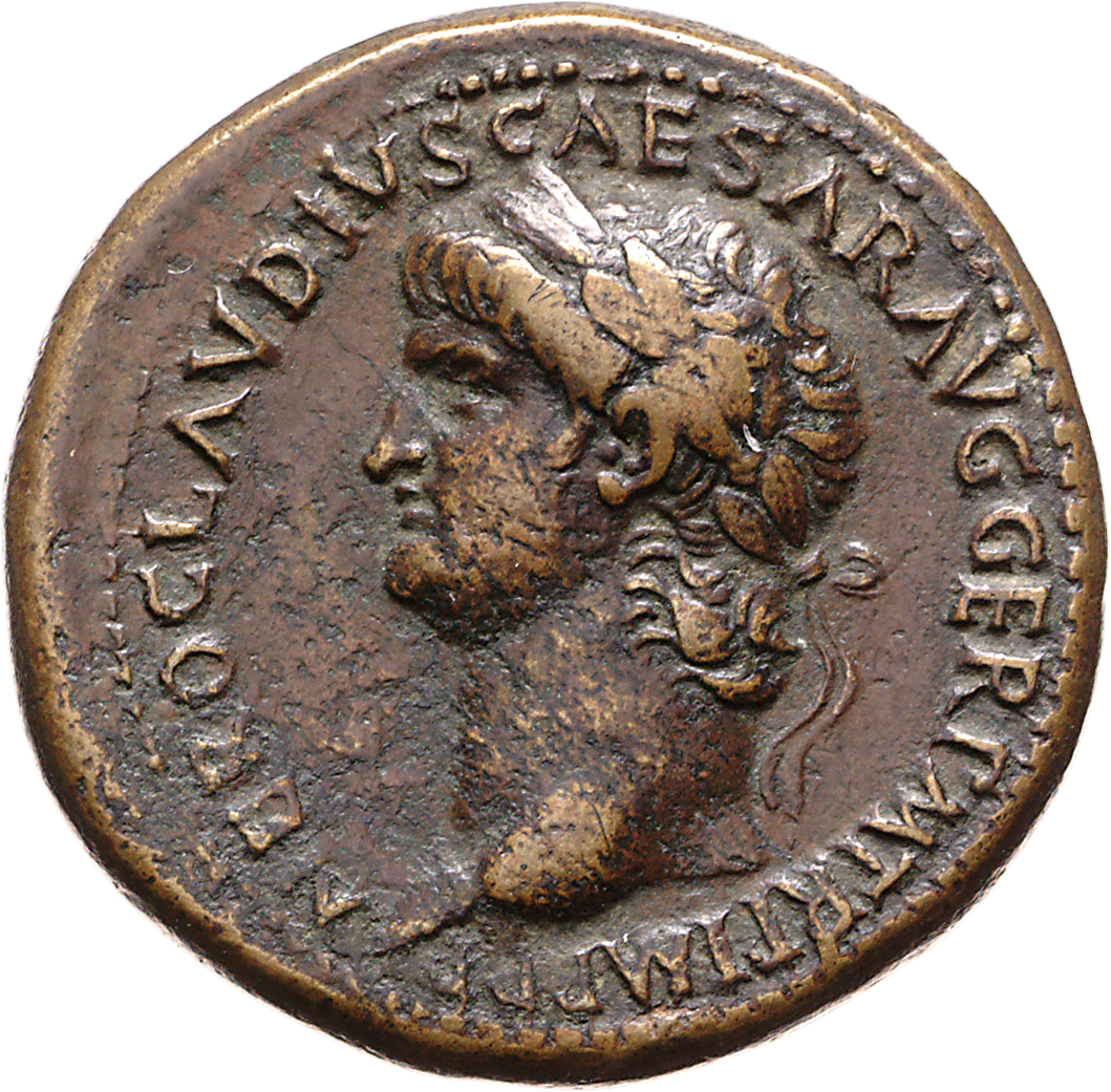 RIC I (second edition) Nero 276 Nero obverse, Head of Nero, laureate, left