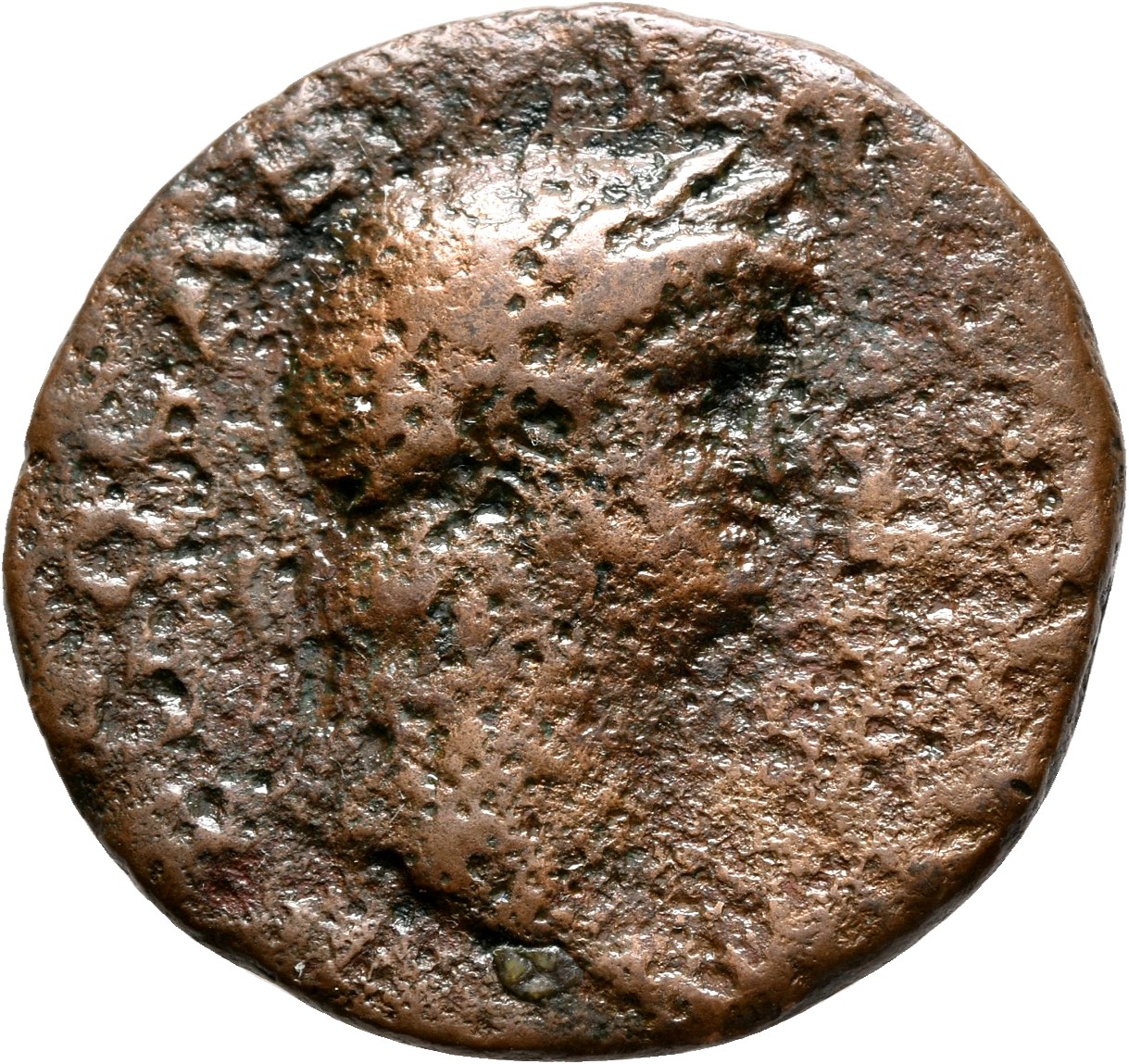 RIC I (second edition) Nero 304 Nero obverse, Head of Nero, laureate, right