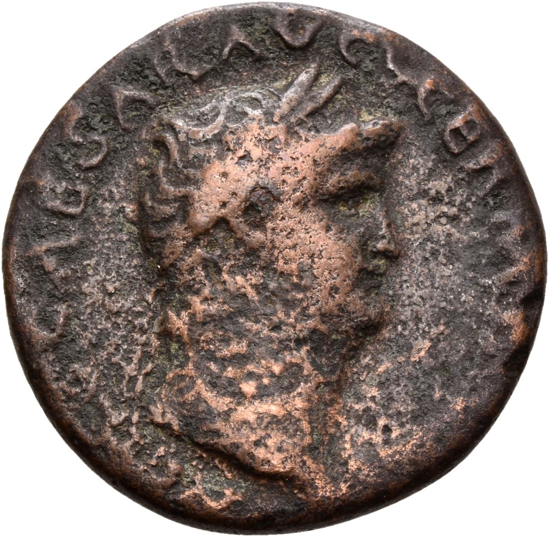 RIC I (second edition) Nero 309 Nero obverse, Head of Nero, laureate, right