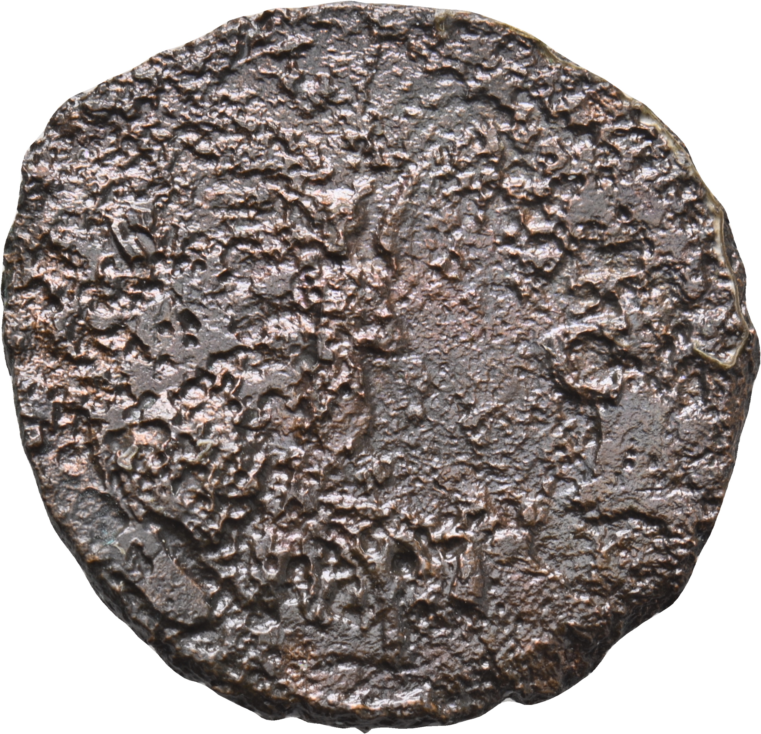 RIC I (second edition) Nero 478 Nero reverse, Victory, winged, draped, moving left, holding in both hands shield inscribed...