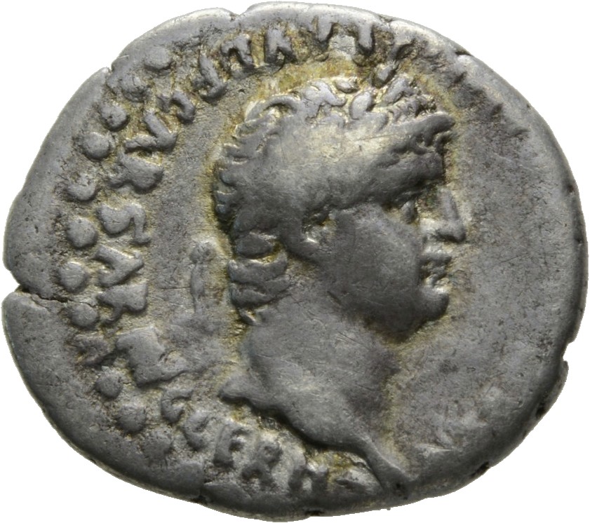 RIC I (second edition) Nero 622 Nero obverse, Head of Nero, laureate, right