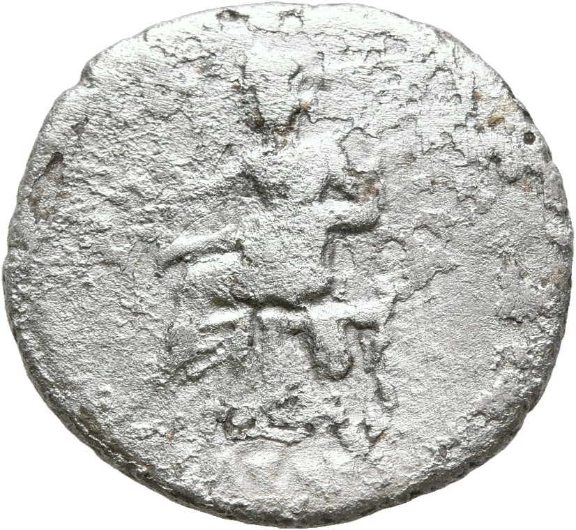 RIC I (second edition) Nero 67 Nero reverse, Salus, draped, seated left, on ornamental throne, holding patera in right han...