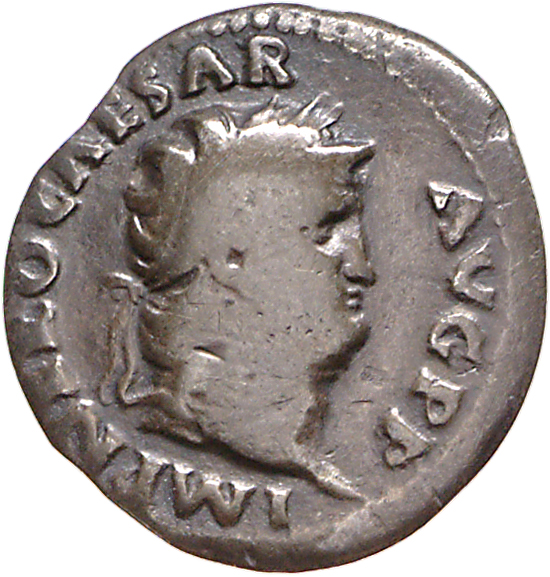 RIC I (second edition) Nero 69 Nero obverse, Head of Nero, laureate, right, with beard