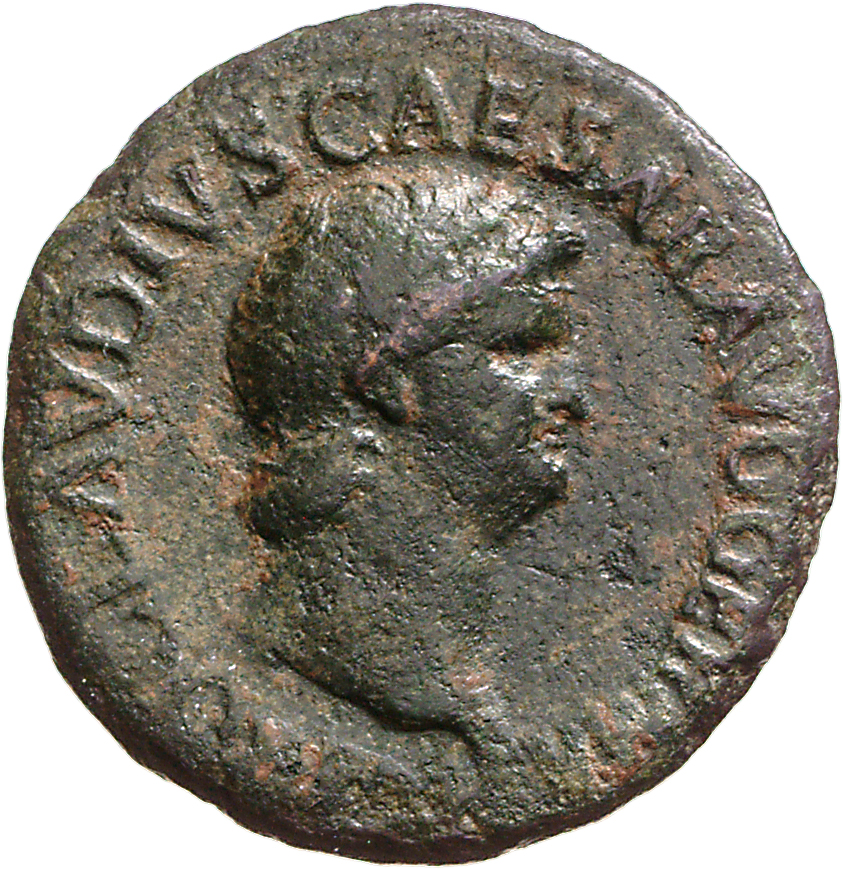 RIC I (second edition) Nero 78 Nero obverse, Head of Nero, bare, right