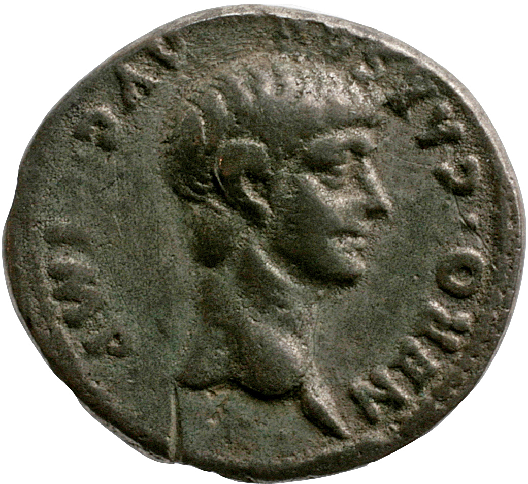 RIC I (second edition) Nero 9 Nero obverse, Head of Nero, bare, right