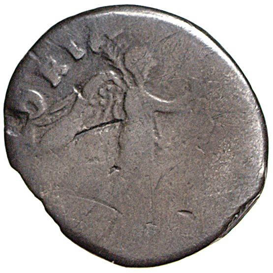 RIC I (second edition) Otho 14 Otho reverse, Victory, draped, advancing right, holding wreath in right hand and palm in left