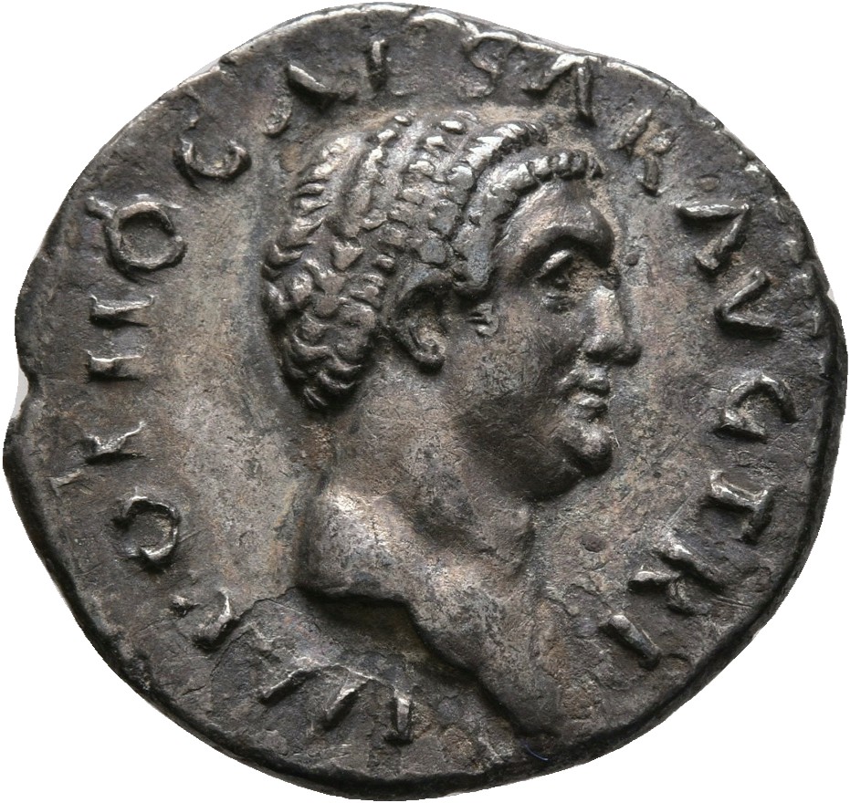 RIC I (second edition) Otho 19 Otho obverse, Head of Otho, bare, right