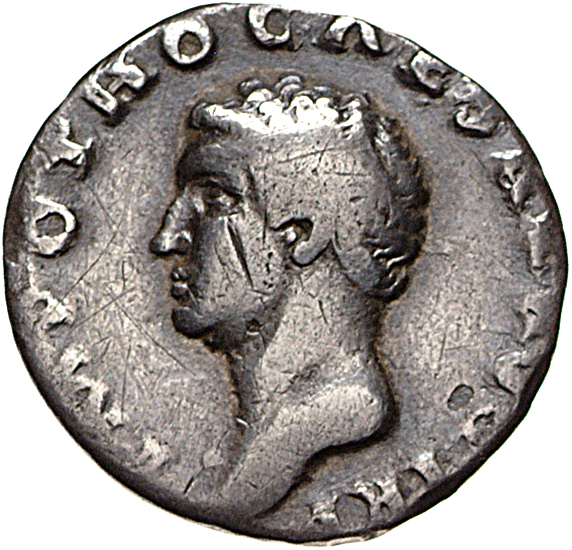 RIC I (second edition) Otho 6 Otho obverse — Head of Otho, bare, left