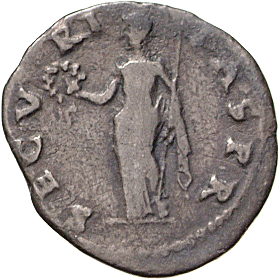 RIC I (second edition) Otho 8 Otho reverse, Securitas, draped, standing left, holding wreath in right hand and sceptre in ...