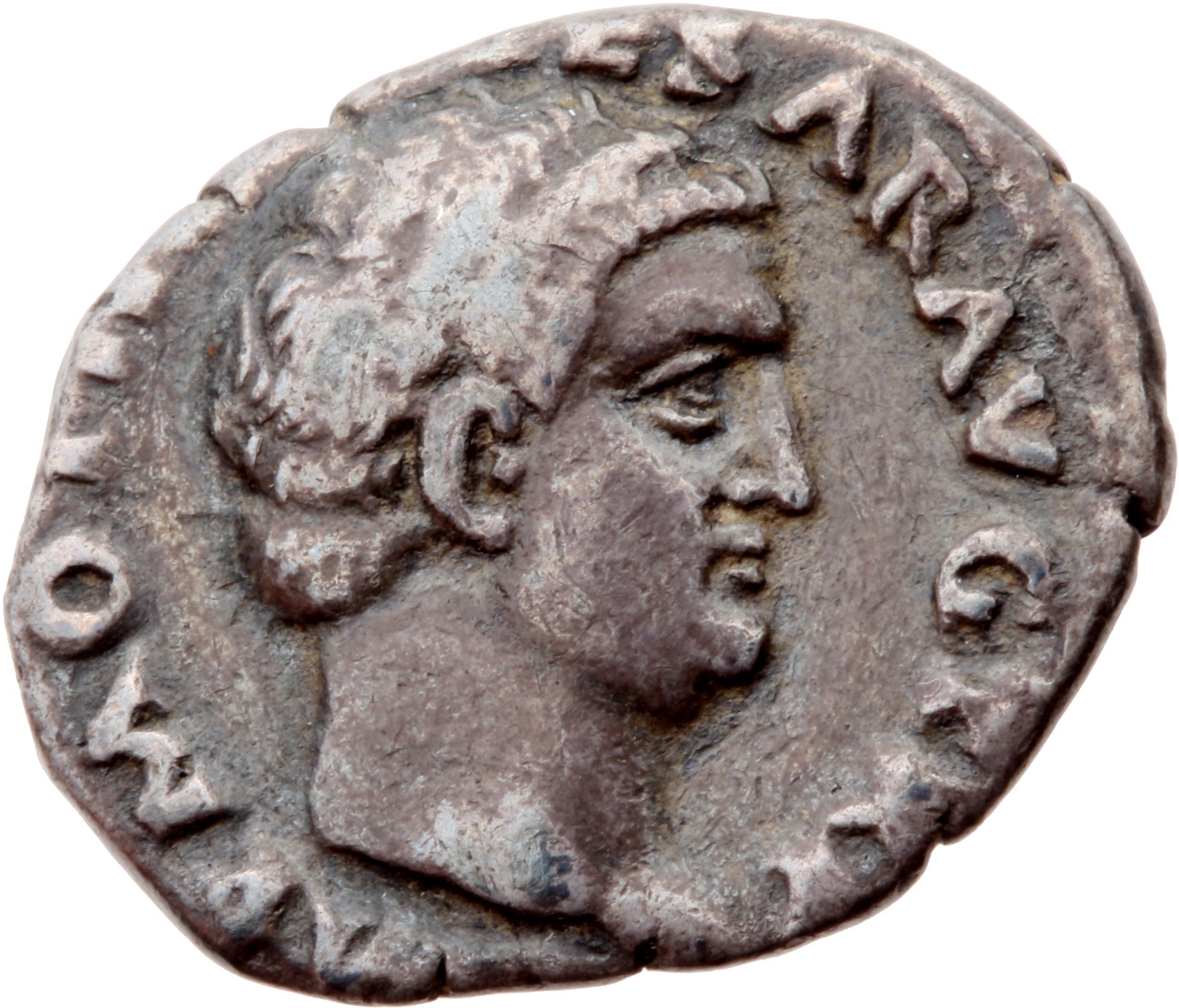 RIC I (second edition) Otho 8 Otho obverse — Head of Otho, bare, right