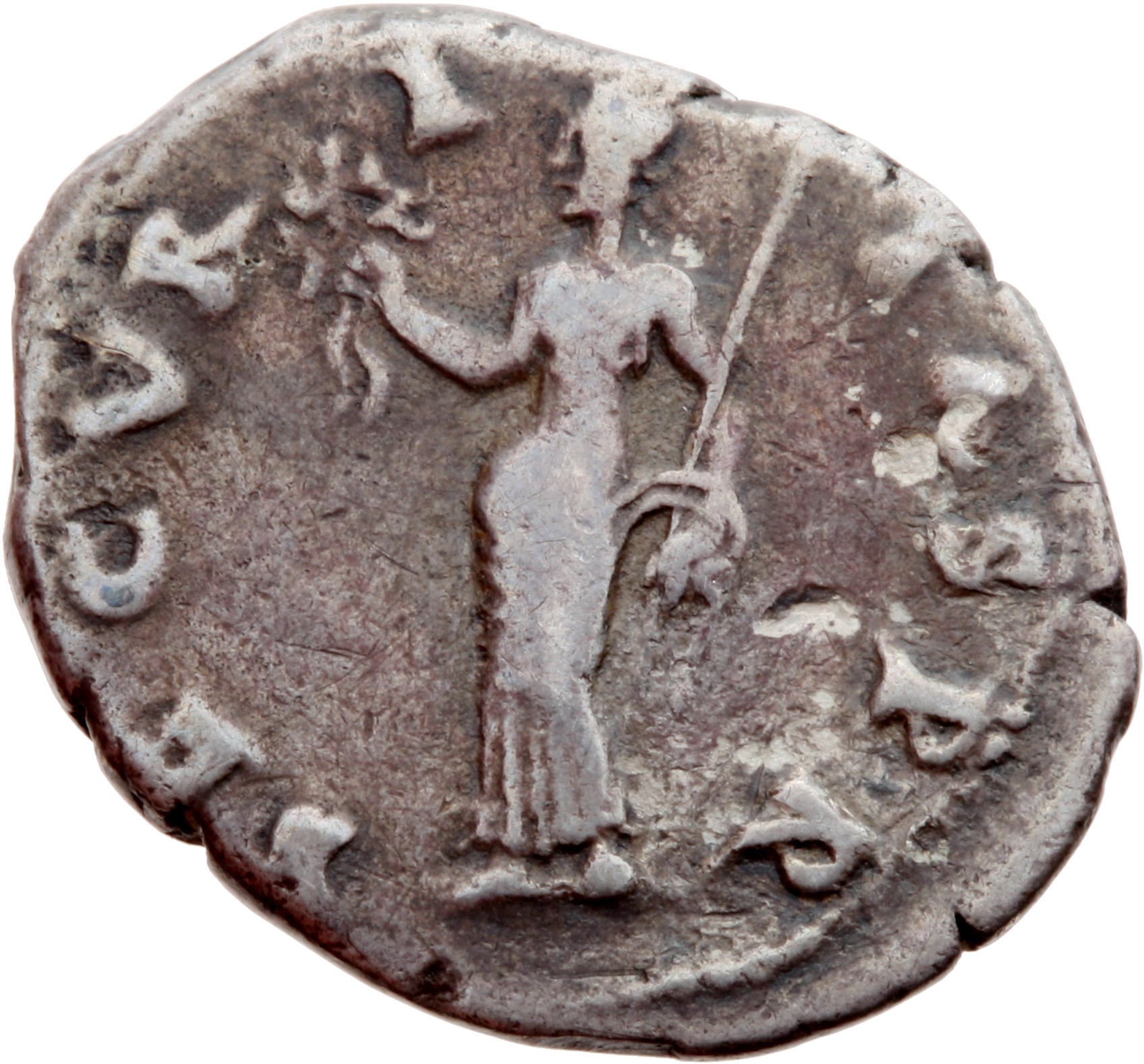 RIC I (second edition) Otho 8 Otho reverse — Securitas, draped, standing left, holding wreath in right hand and sceptre in...
