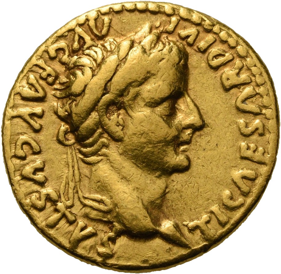 RIC I (second edition) Tiberius 27 Tiberius obverse, Head of Tiberius, laureate, right