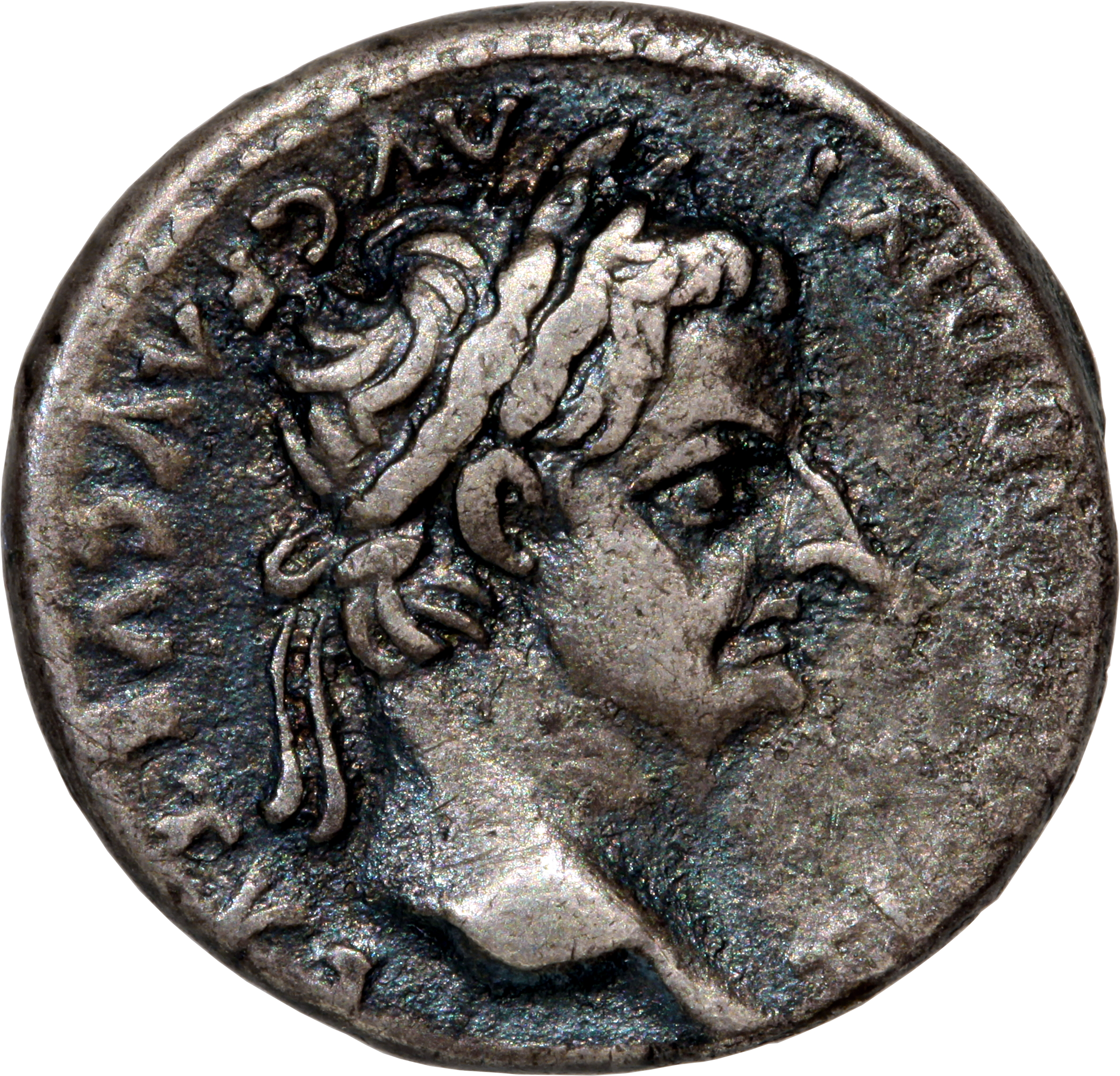 RIC I (second edition) Tiberius 30 Tiberius obverse — Head of Tiberius, laureate, right