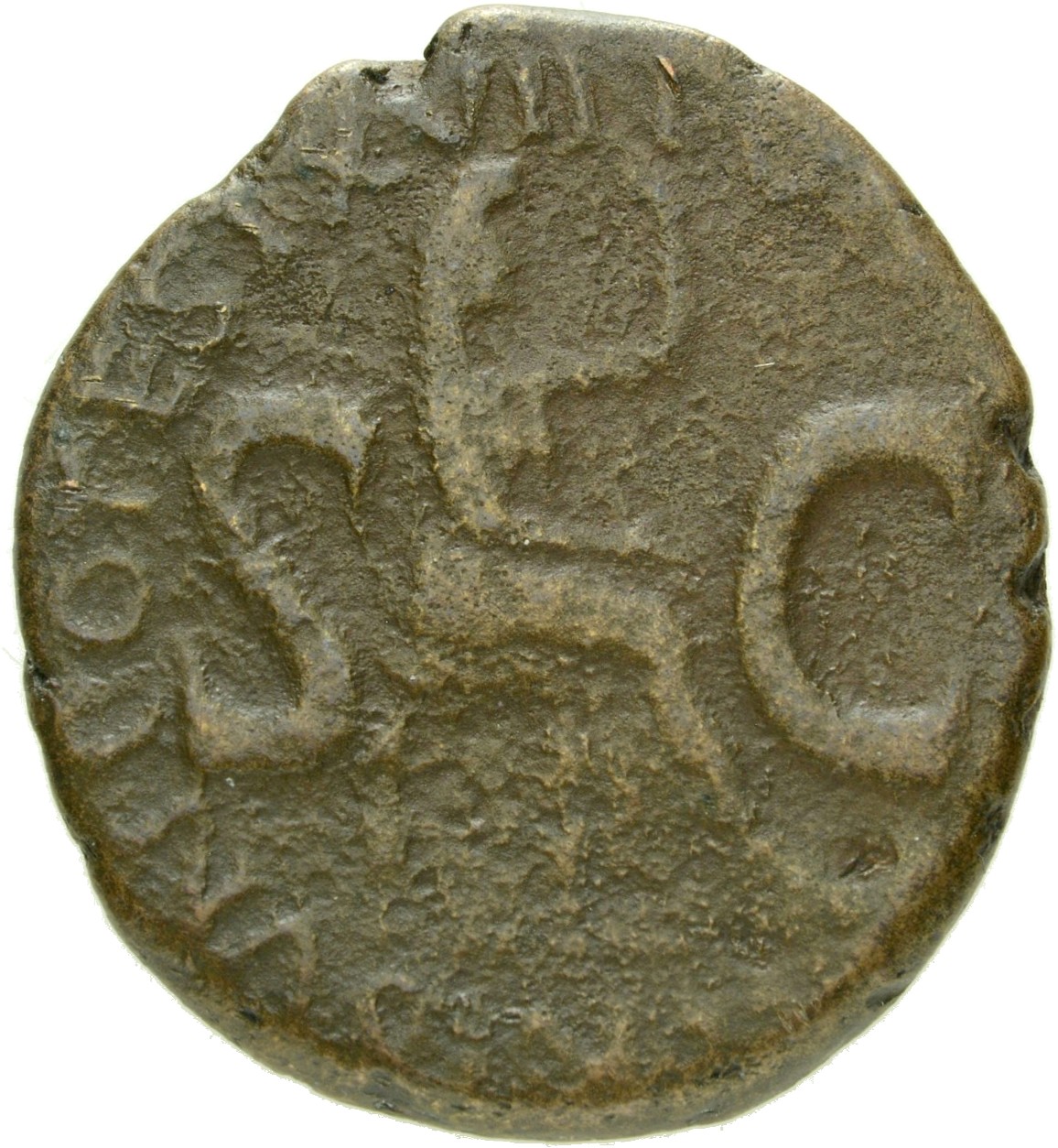 RIC I (second edition) Tiberius 34 Tiberius reverse, Female figure, veiled, draped, seated, right, holding patera in right...