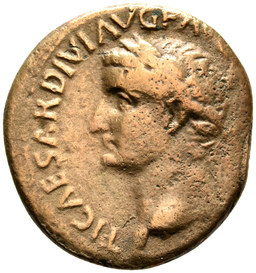 RIC I (second edition) Tiberius 38 Tiberius obverse — Head of Tiberius, laureate, left