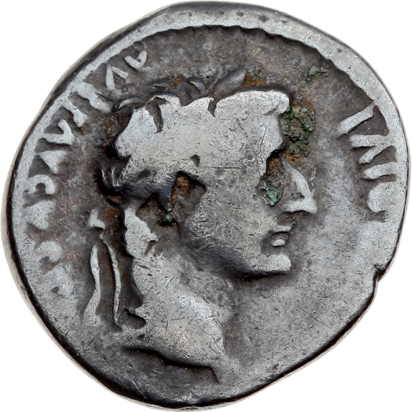 RIC I (second edition) Tiberius 4 Tiberius obverse — Head of Tiberius, laureate, right