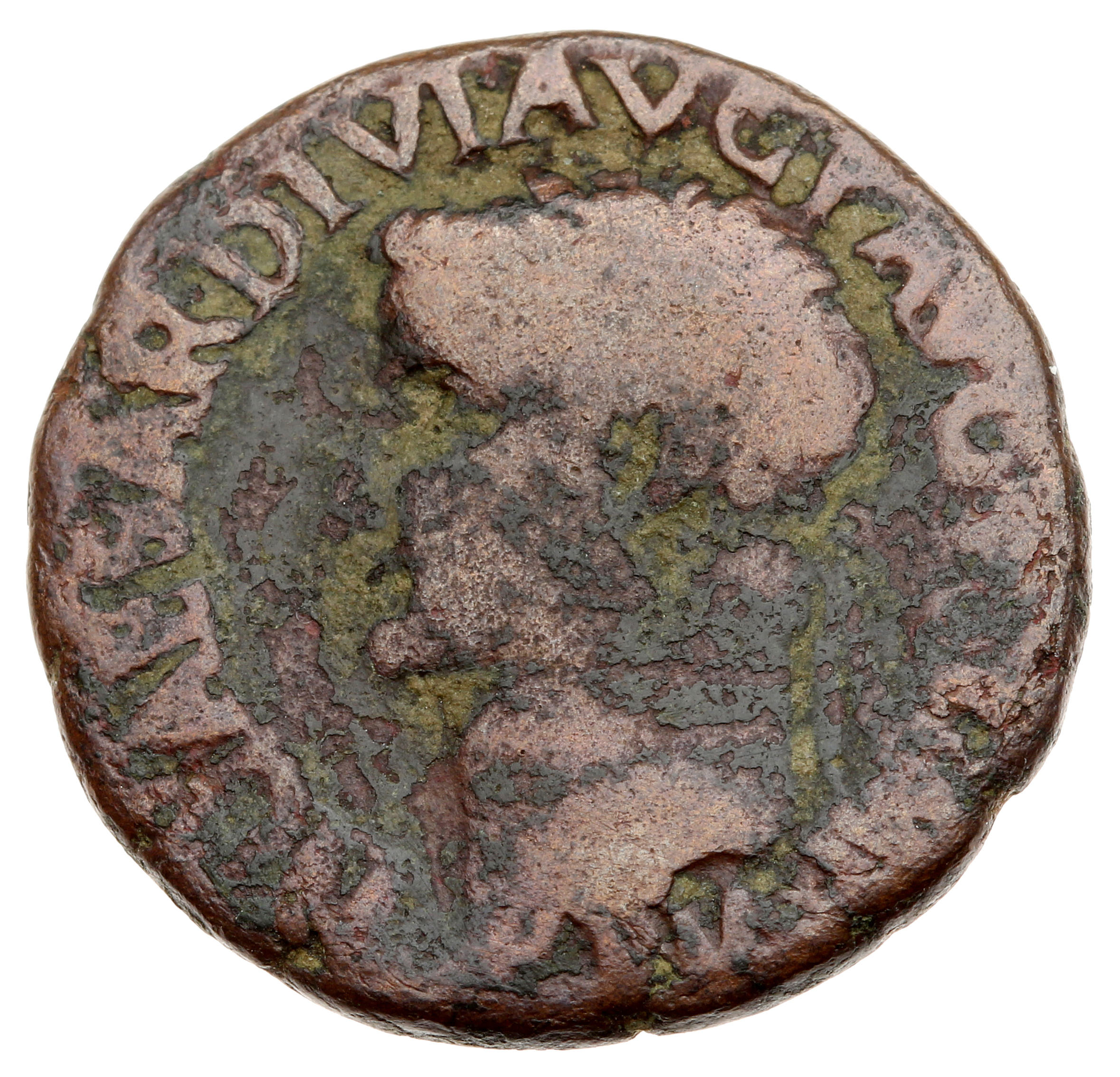RIC I (second edition) Tiberius 58 Tiberius obverse — Head of Tiberius, laureate, left