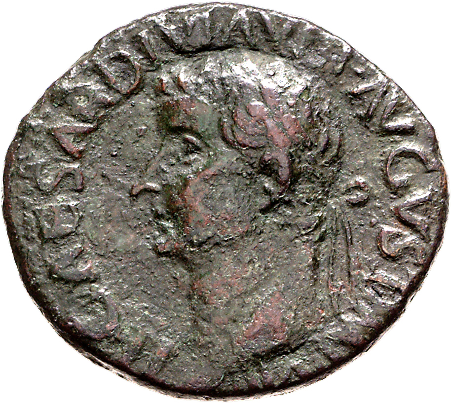 RIC I (second edition) Tiberius 64 Tiberius obverse, Head of Tiberius, laureate, left