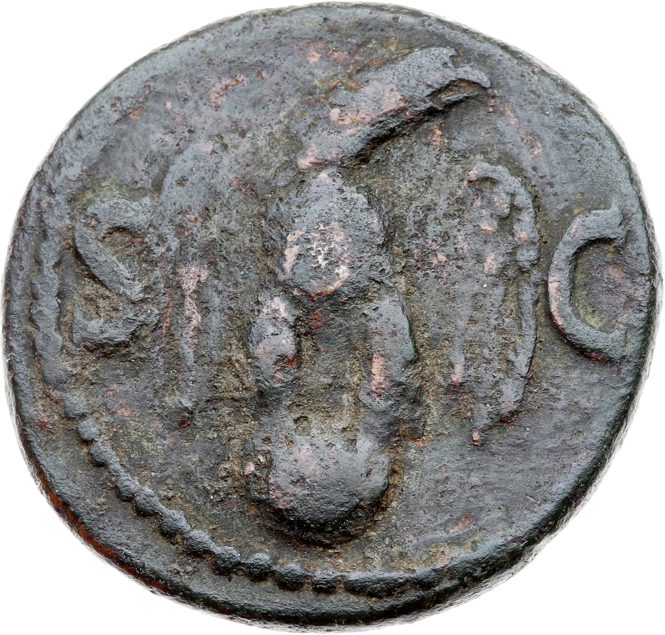 RIC I (second edition) Tiberius 82 Tiberius reverse — Eagle standing, front, on globe, with open wings, head turned right