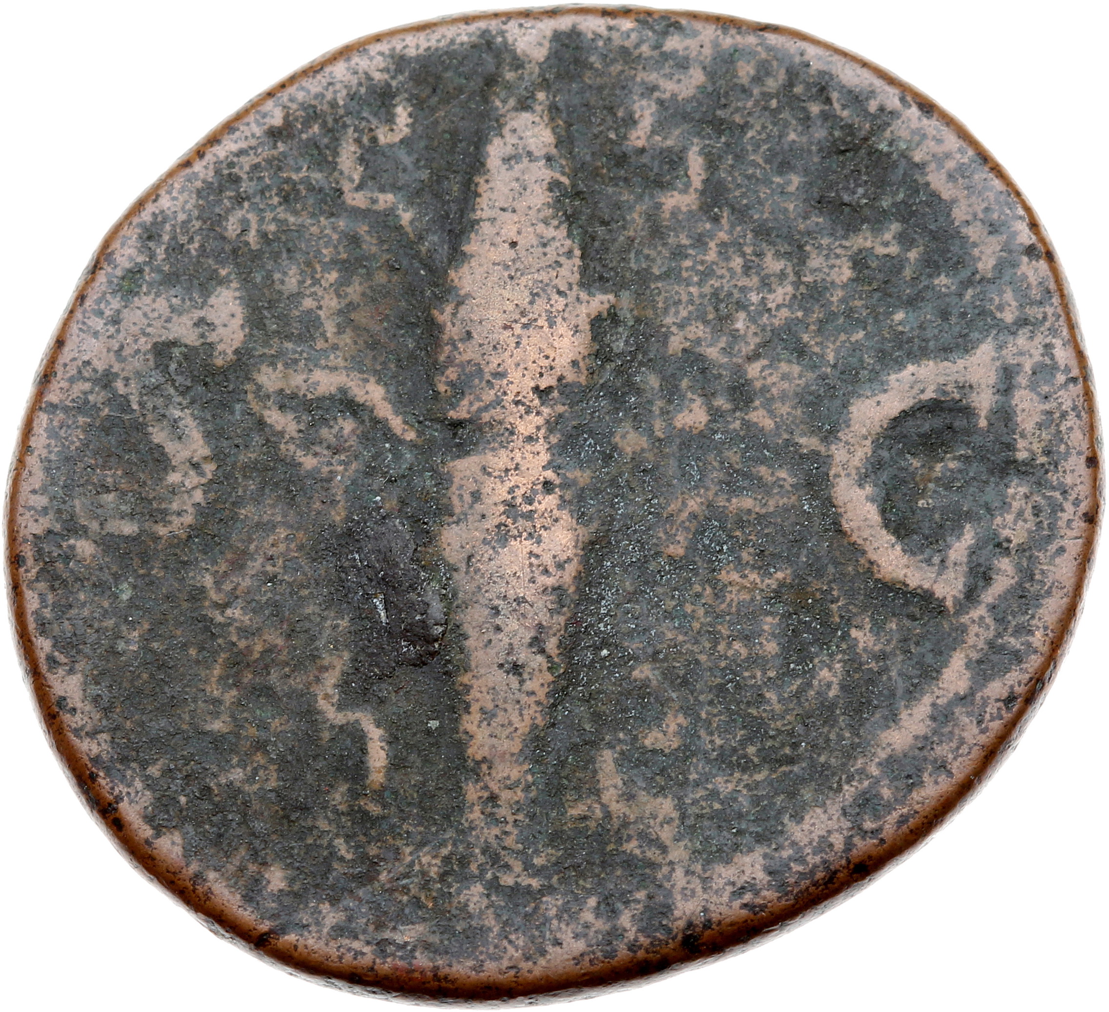 RIC I (second edition) Tiberius 83 Tiberius reverse — Winged thunderbolt upright