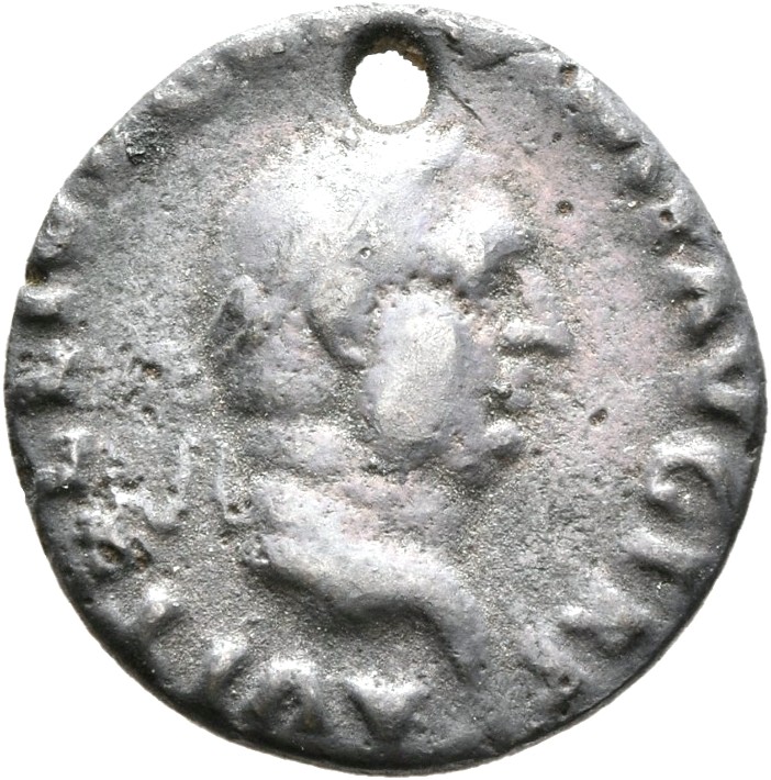 RIC I (second edition) Vitellius 107 Vitellius obverse — Head of Vitellius, laureate, right