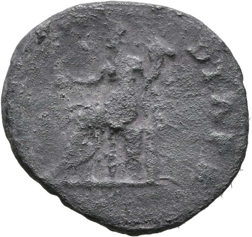 RIC I (second edition) Vitellius 73 Vitellius reverse — Concordia, draped, seated left, holding patera in right hand and c...