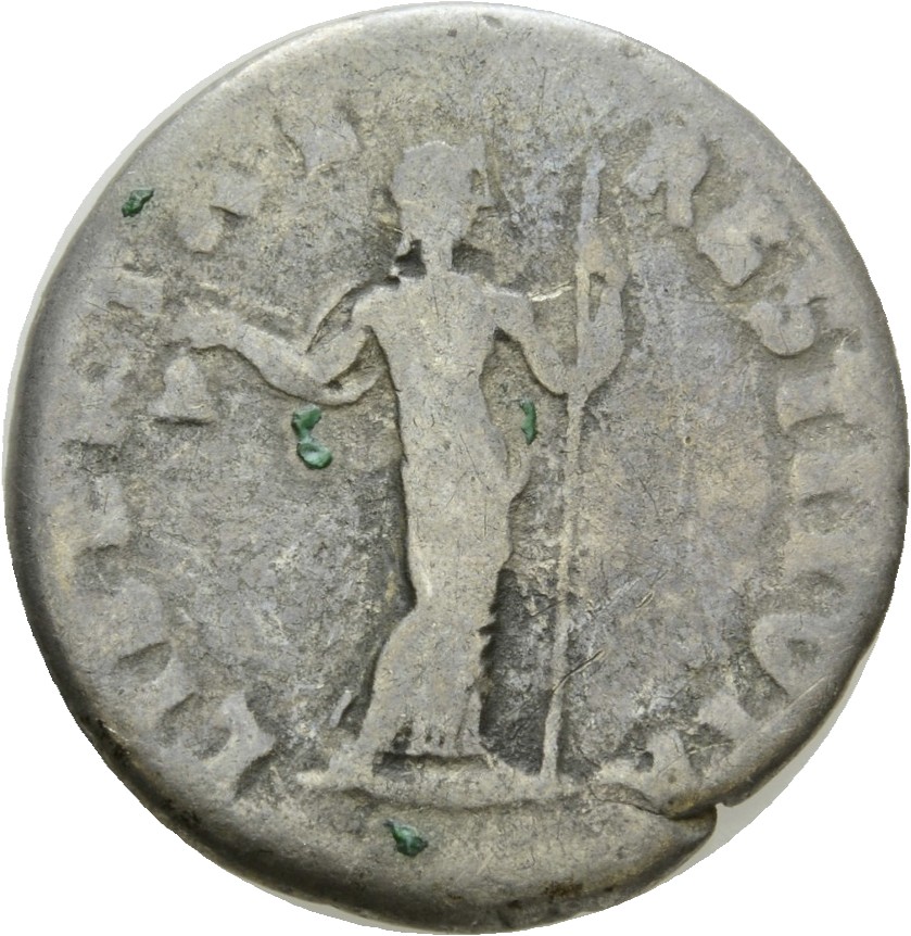 RIC I (second edition) Vitellius 81 Vitellius reverse, Libertas, draped, standing front, head right, holding pileus in rig...