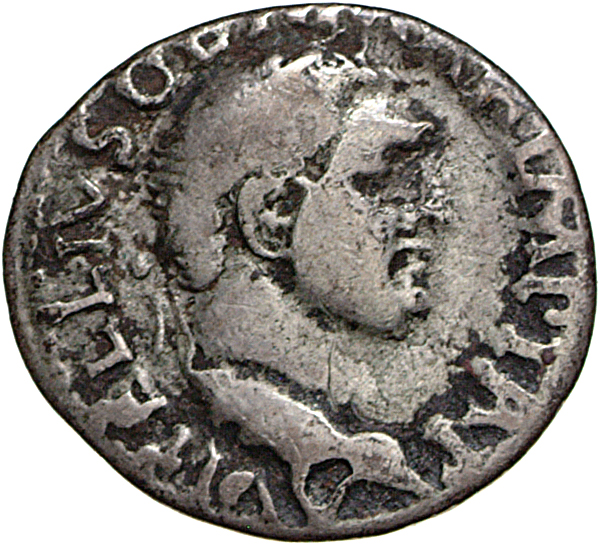 RIC I (second edition) Vitellius 81 Vitellius obverse — Head of Vitellius, laureate, right