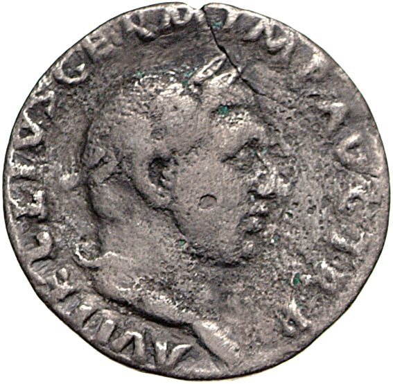 RIC I (second edition) Vitellius 99 Vitellius obverse, Head of Vitellius, laureate, right