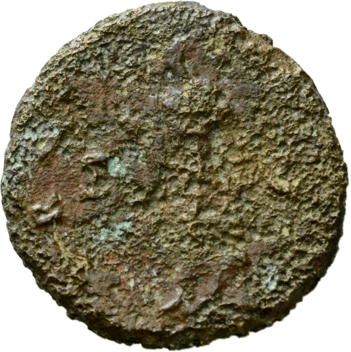 RIC II Hadrian 1067a (as) Hadrian reverse, Spes schreitet nach l. mit Blume in der r. Hand und hebt mit der l. Hand das Ge...