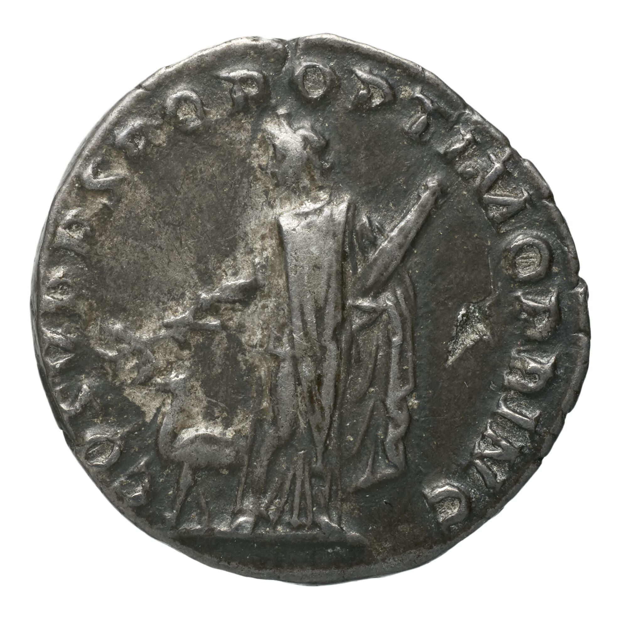 RIC II Hadrian 142 Hadrian obverse — Büste des Hadrianus mit Lorbeerkranz in der Brustansicht nach l.