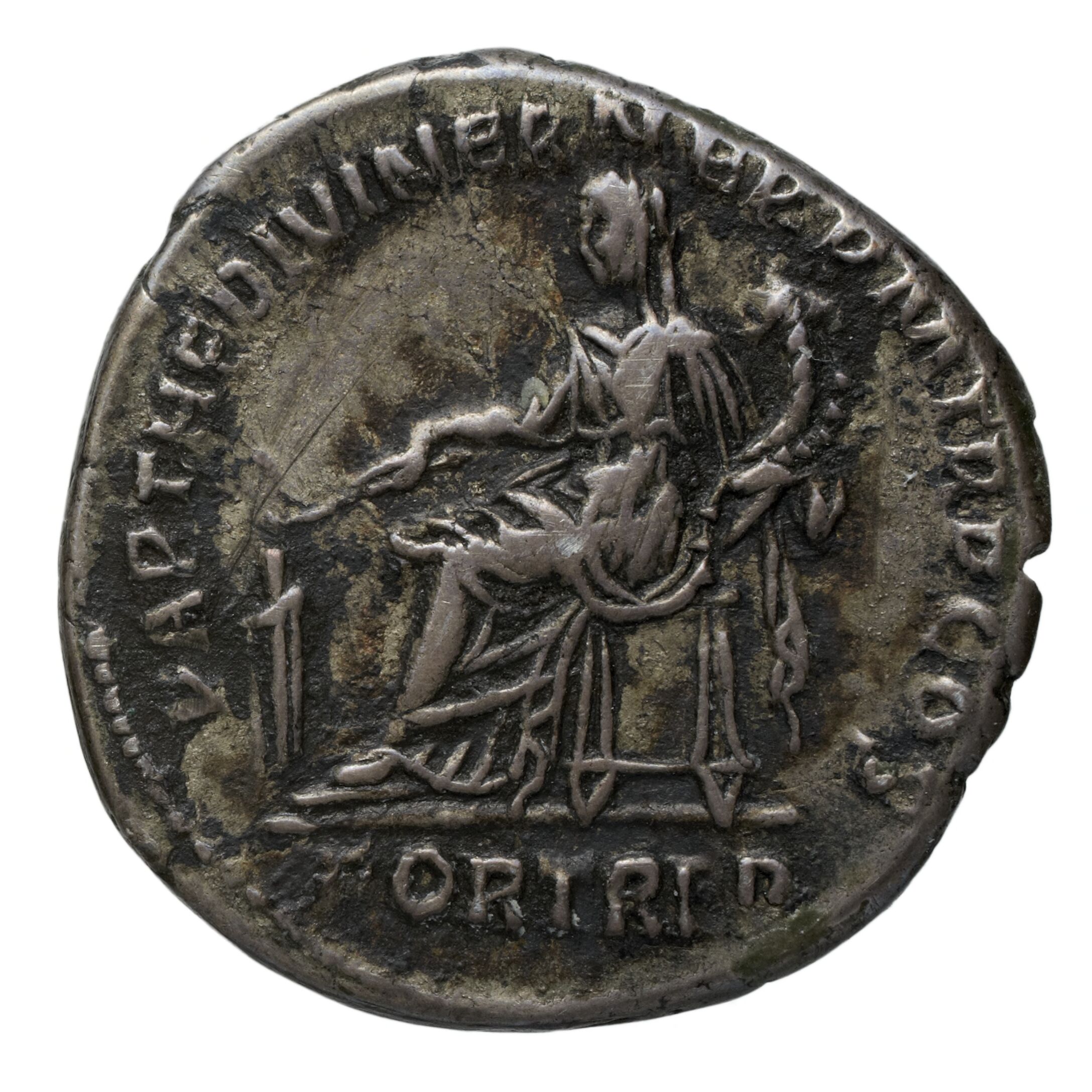 RIC II Nerva 10 Nerva obverse — Head of Nerva, laureate, right
