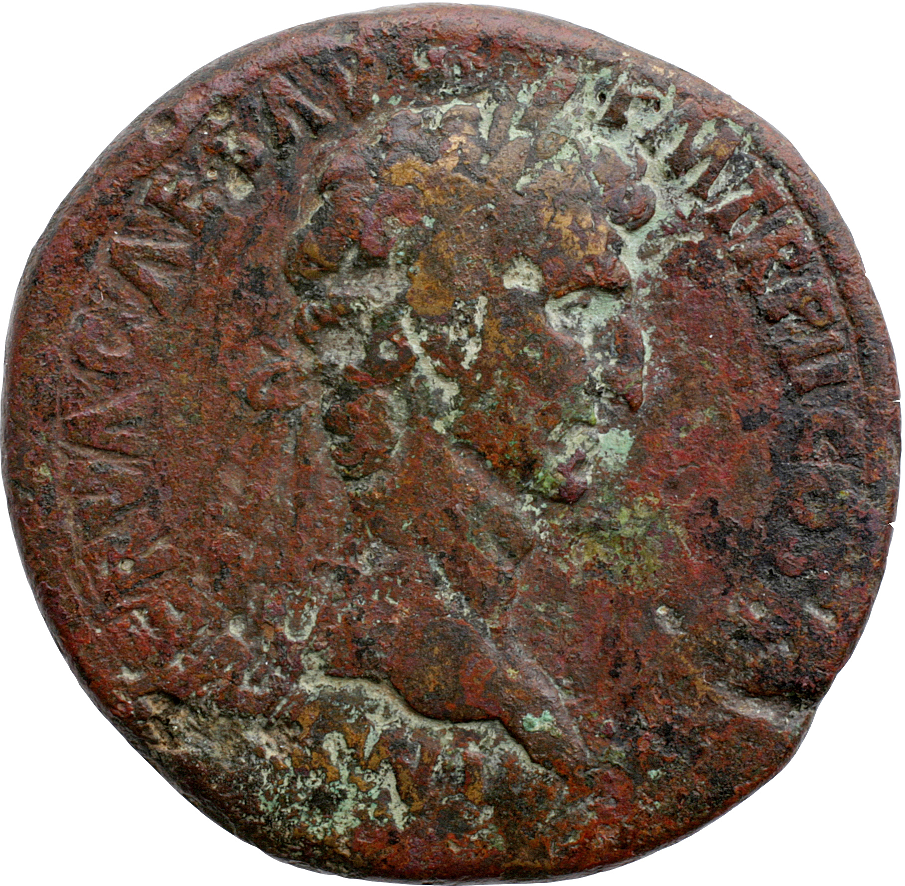 RIC II Nerva 102 Nerva obverse, Head of Nerva, laureate, right