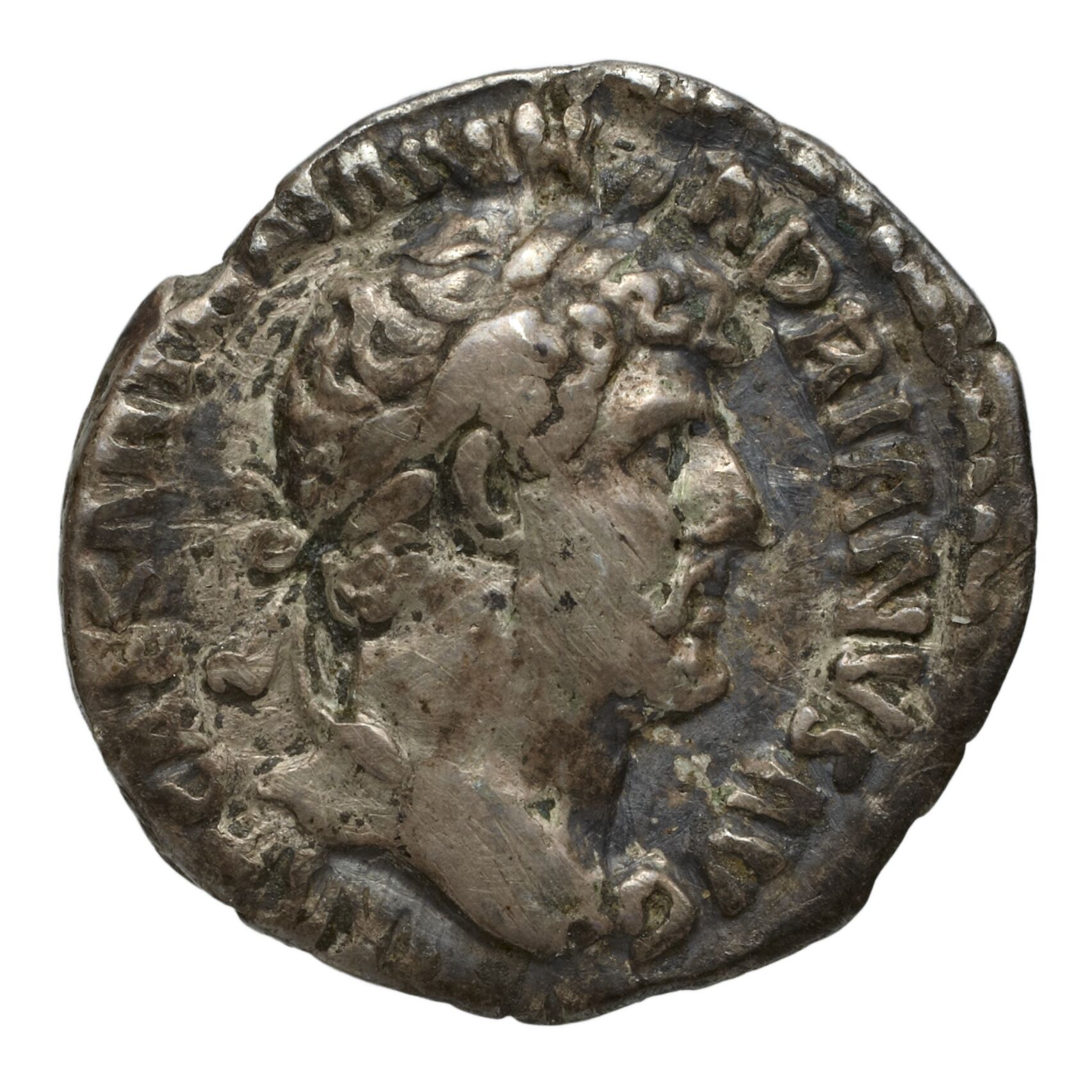 RIC II Nerva 108 Nerva obverse — Head of Nerva, laureate, right