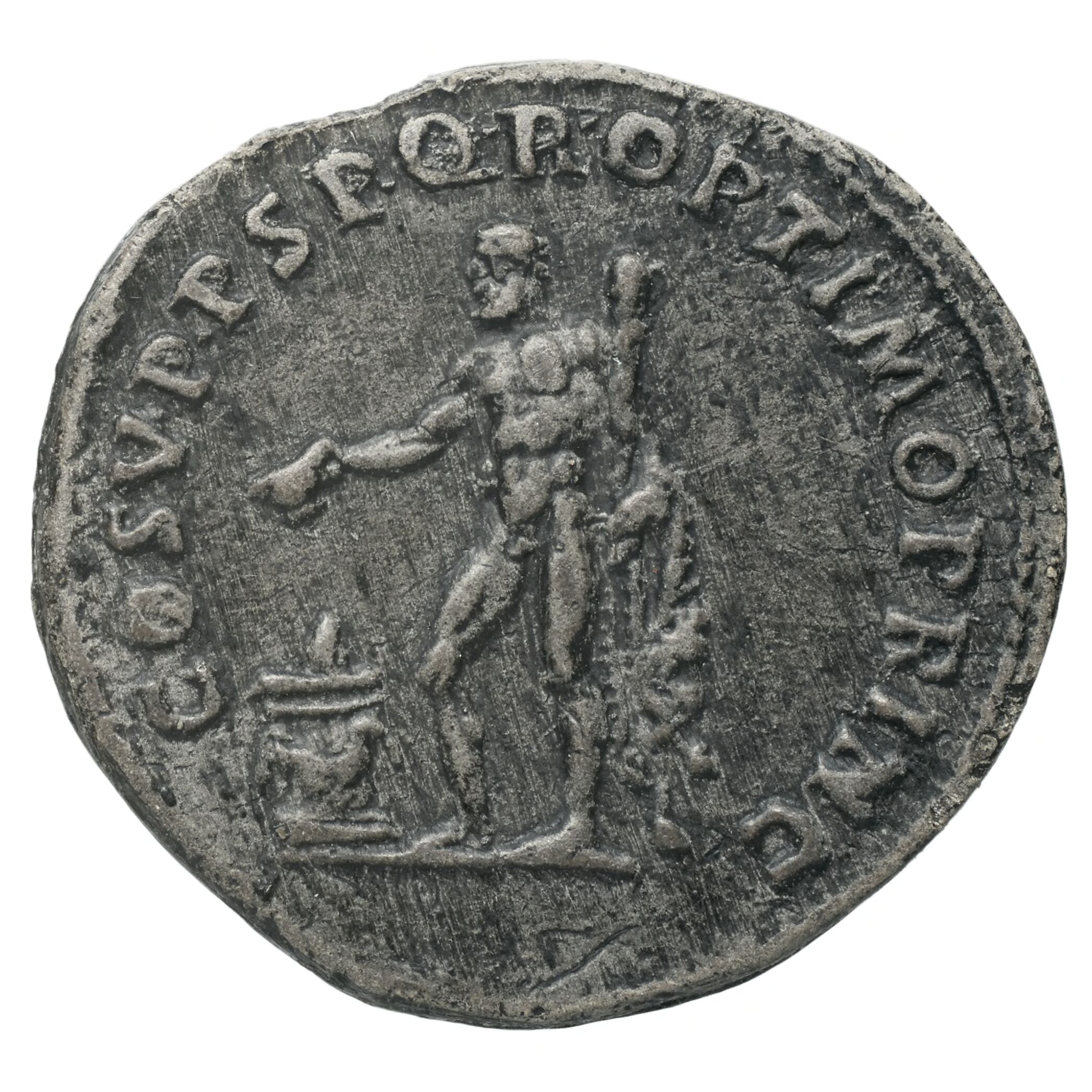 RIC II Nerva 112 Nerva obverse — Modius containing three corn-ears