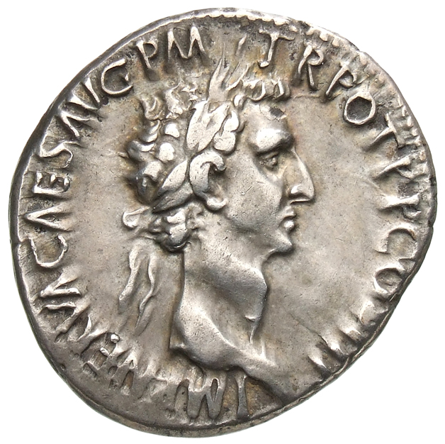 RIC II Nerva 122 Nerva obverse, Head of Nerva, laureate, right