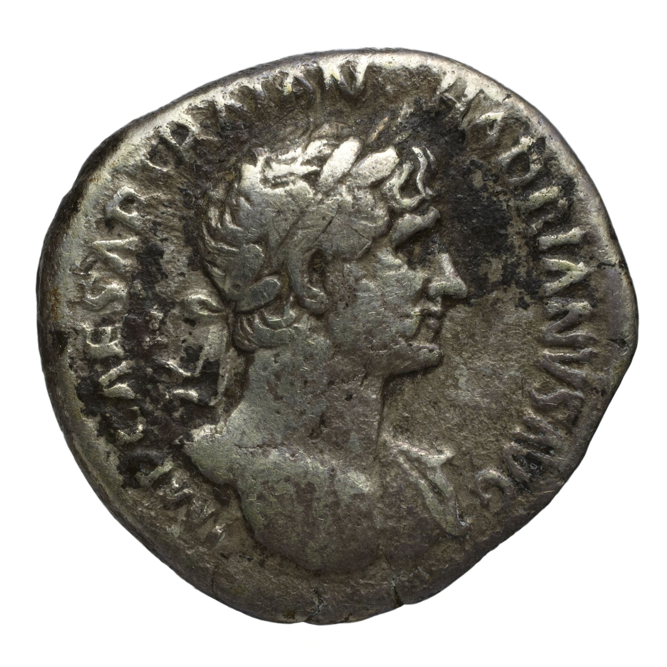 RIC II Nerva 124 Nerva obverse — Head of Nerva, laureate, right