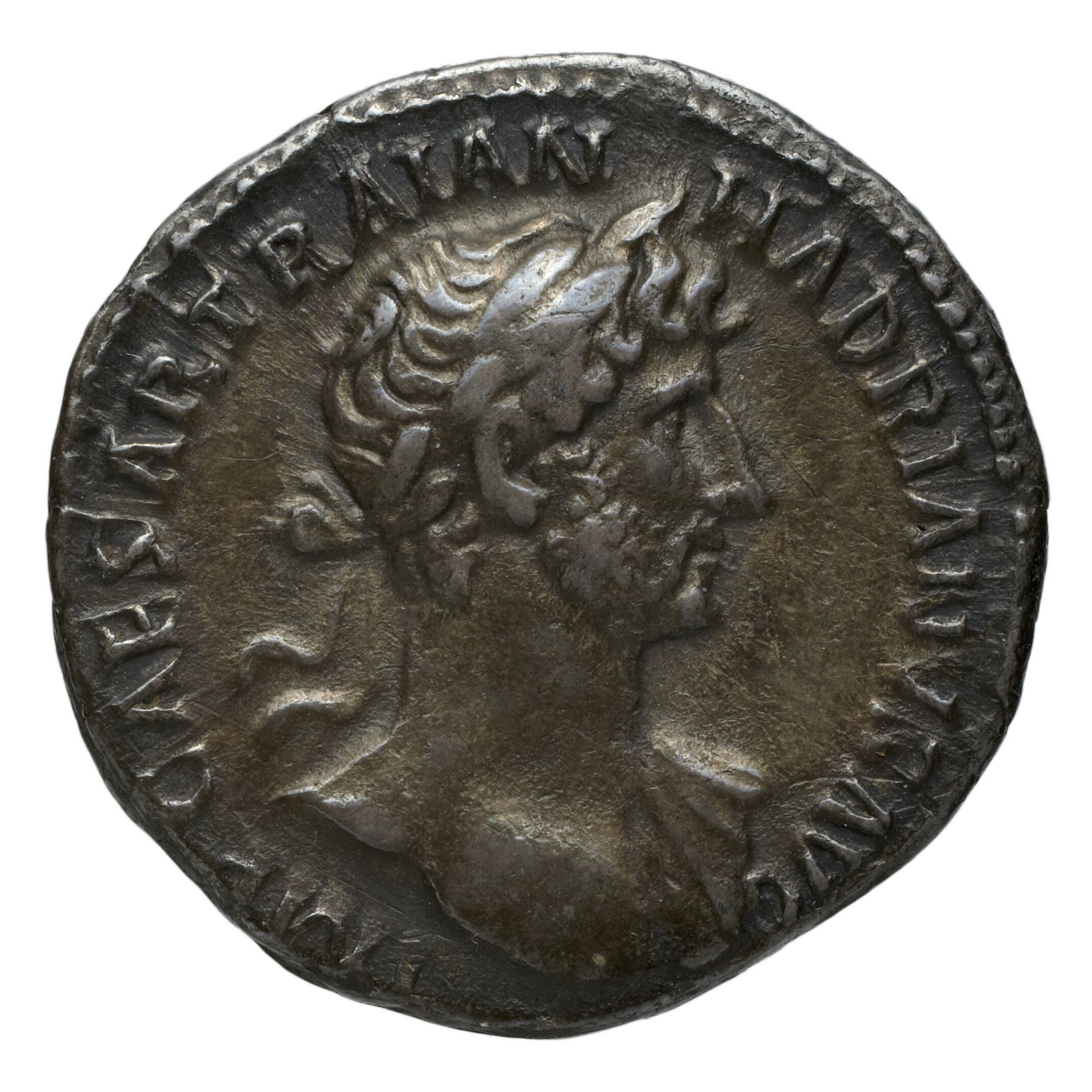 RIC II Nerva 141 Nerva obverse — Head of Nerva, laureate, right