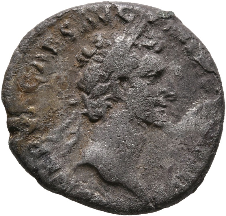 RIC II Nerva 15 (denarius) Nerva obverse — Head of Nerva, laureate, right