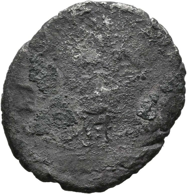 RIC II Nerva 20 (denarius) Nerva reverse, Salus, draped, seated left on throne, holding two corn-ears downwards in extende...