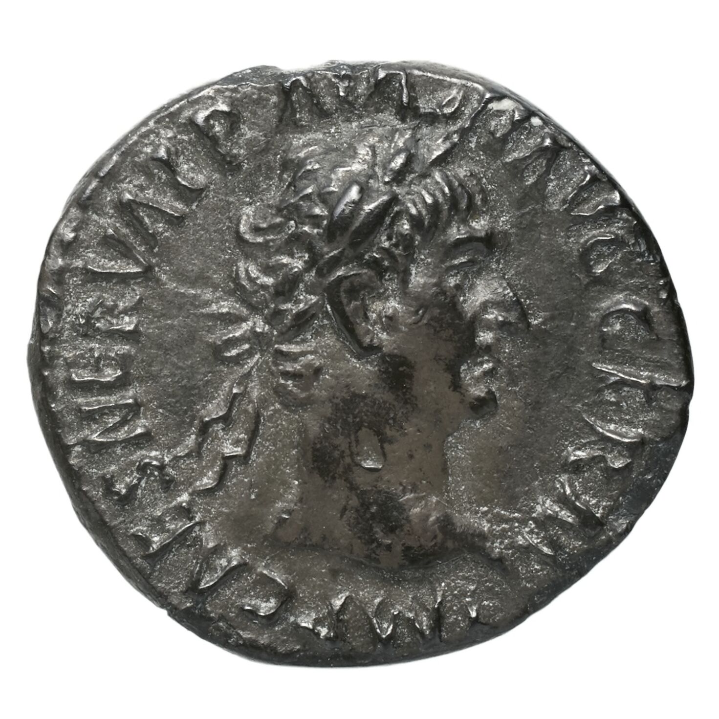 RIC II Nerva 26 Nerva obverse — Head of Nerva, laureate, right
