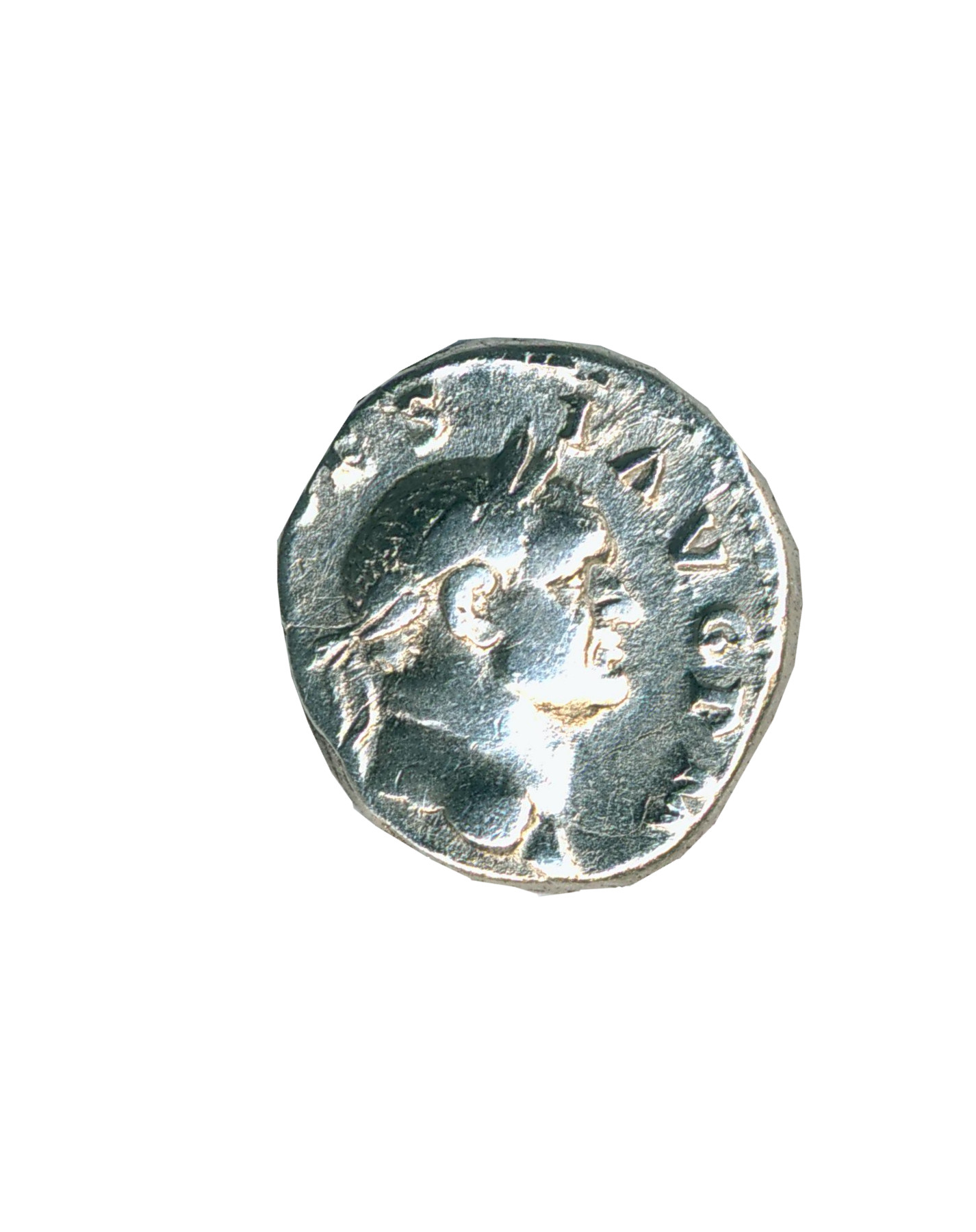 RIC II Nerva 39 Nerva obverse, Head of Nerva, laureate, right