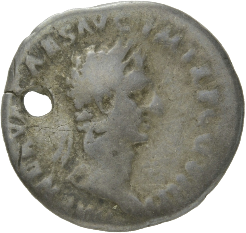 RIC II Nerva 3 (denarius) Nerva obverse, Head of Nerva, laureate, right